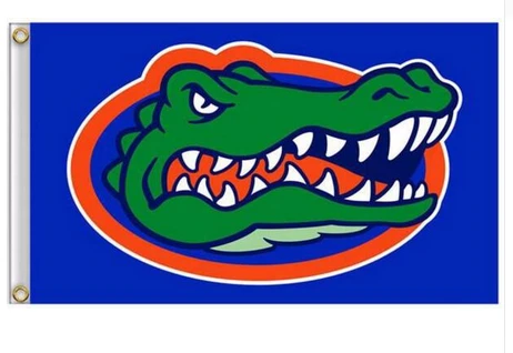 Florida Gators flag , NCAA University of Florida Flags 100% Polyester 3x5ft 90x150cm exhibit and sell banner by flagsshop