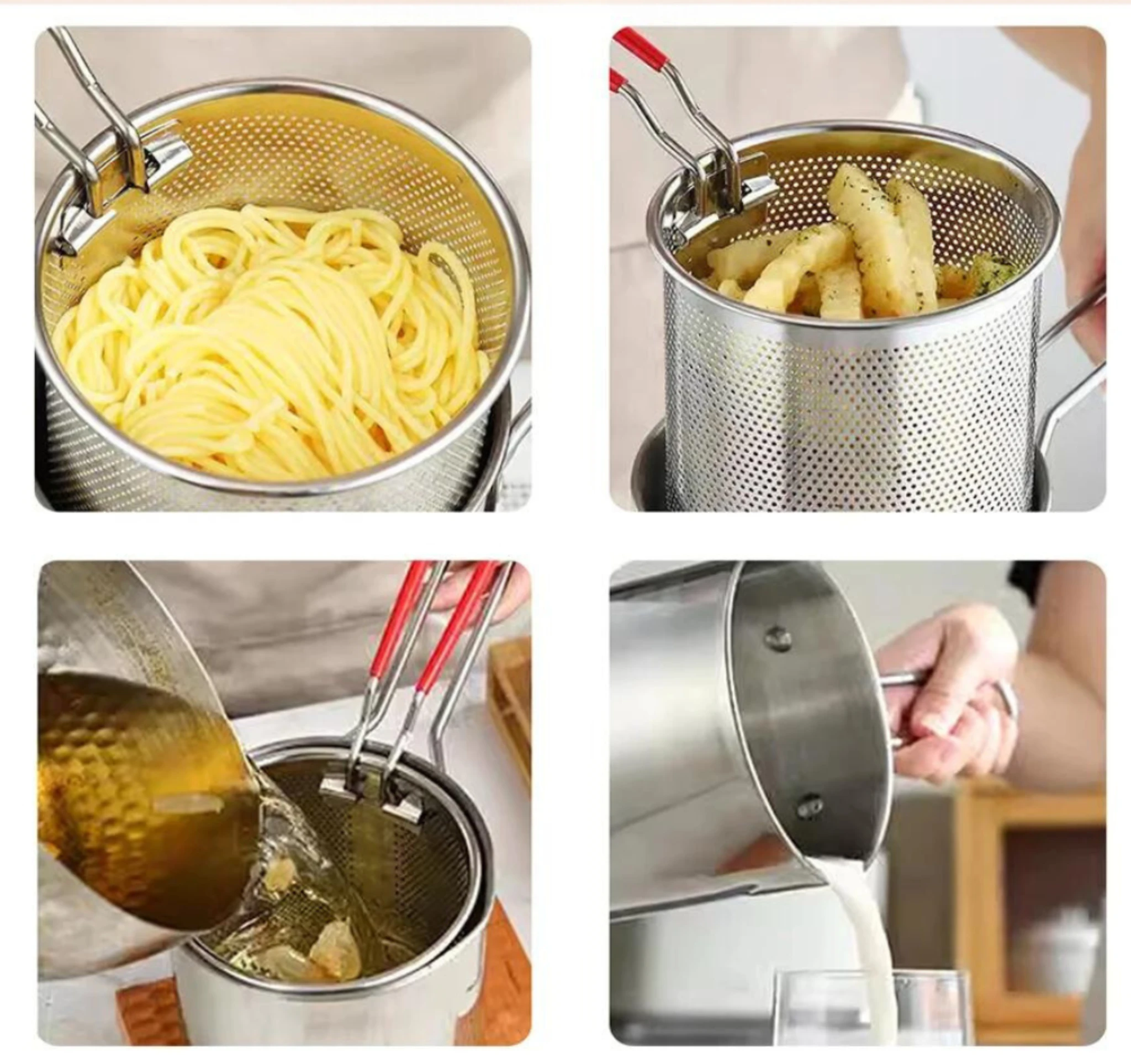 CookPro - Compact Fryer Set with Oil Saving Button Bowlift by Bowlift