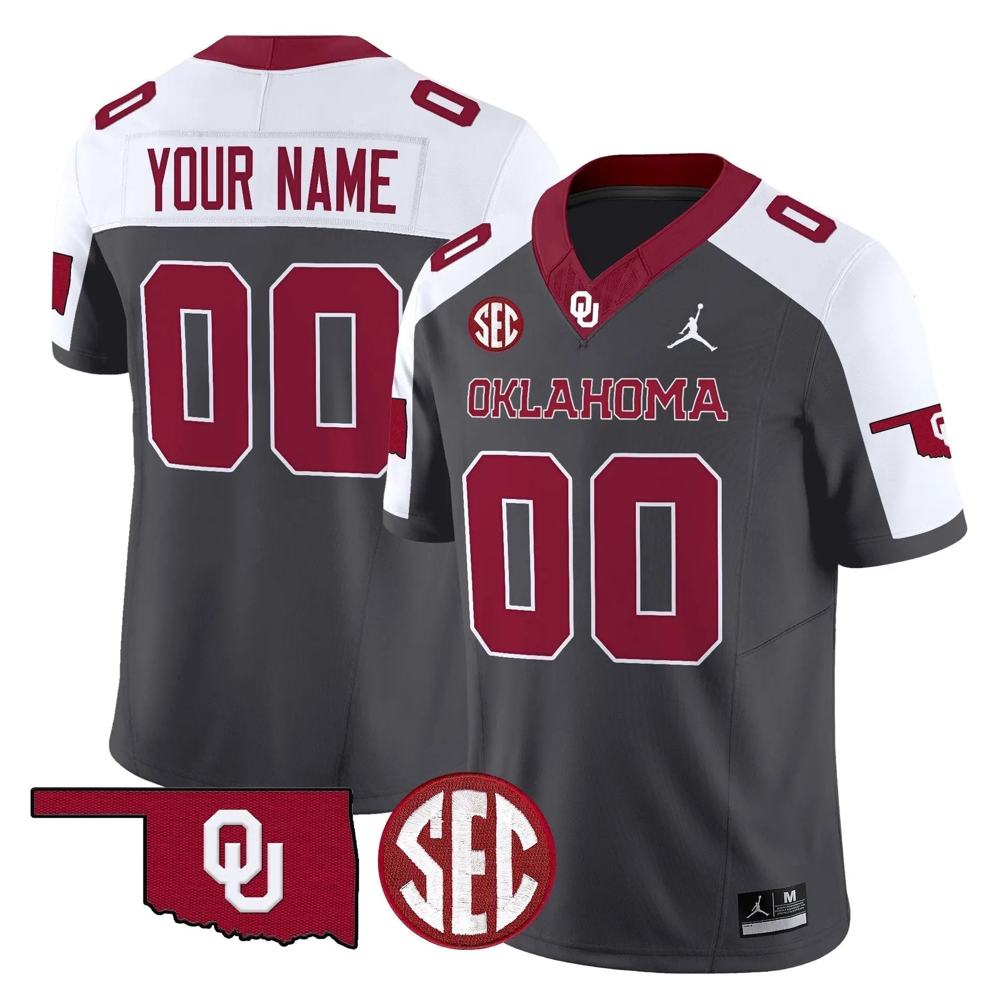 OS 2025 Vapor Limited Custom Jersey by Oklahoma Sooners
