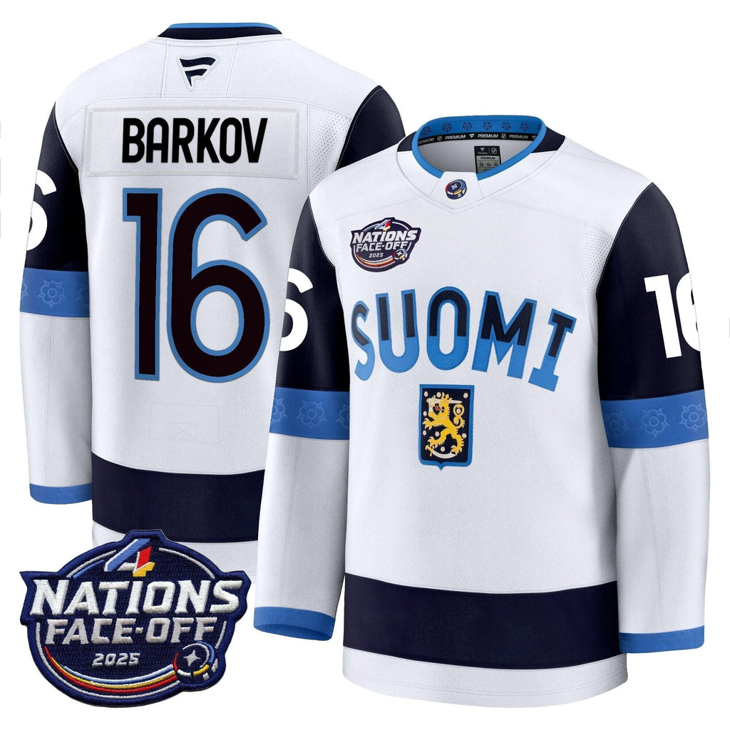 Finland 4 Nations Face-Off 2025 Premium Jersey - All Stitched by ecomsmiracle