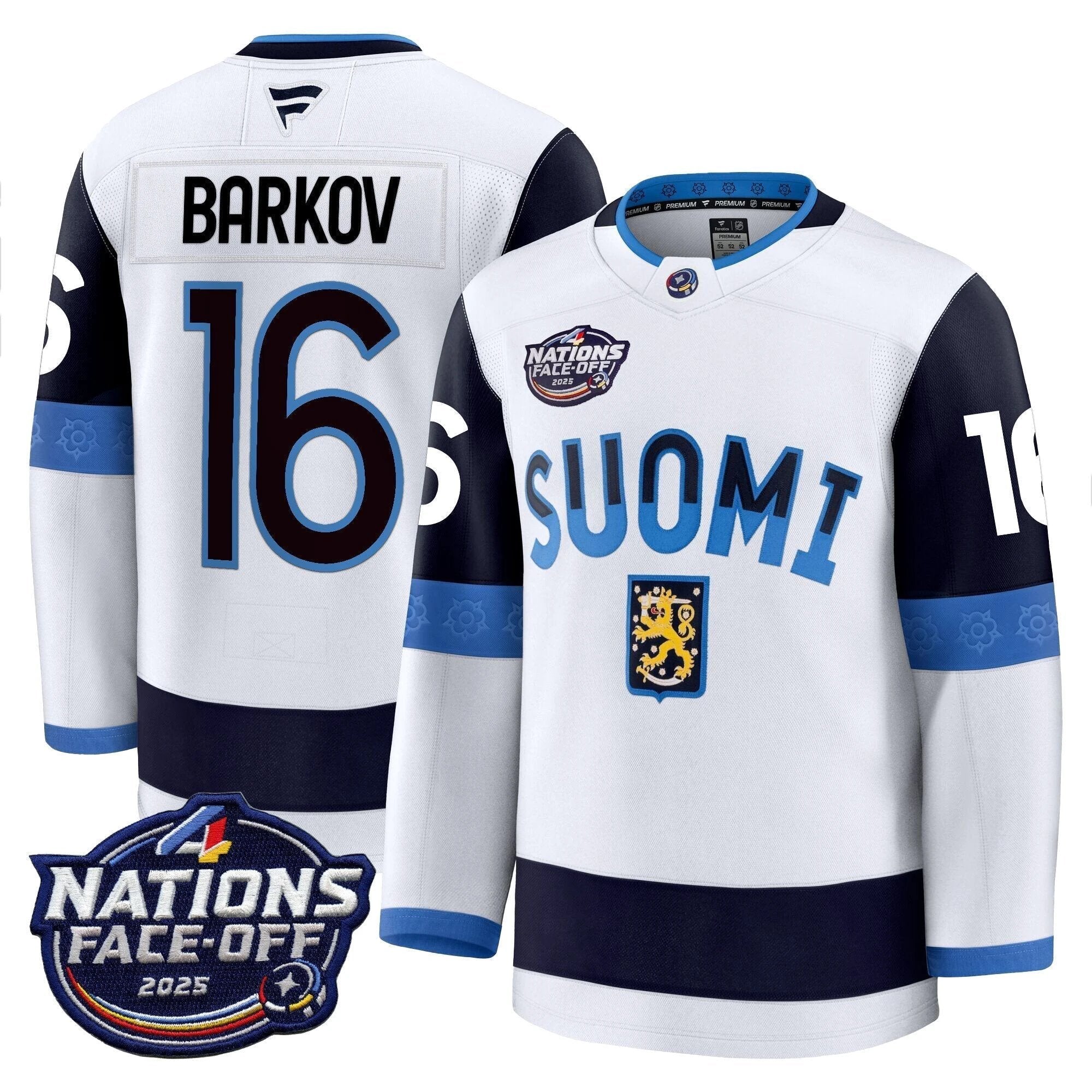 Finland 4 Nations Face-Off 2025 Premium Jersey - All Stitched by ecomsmiracle