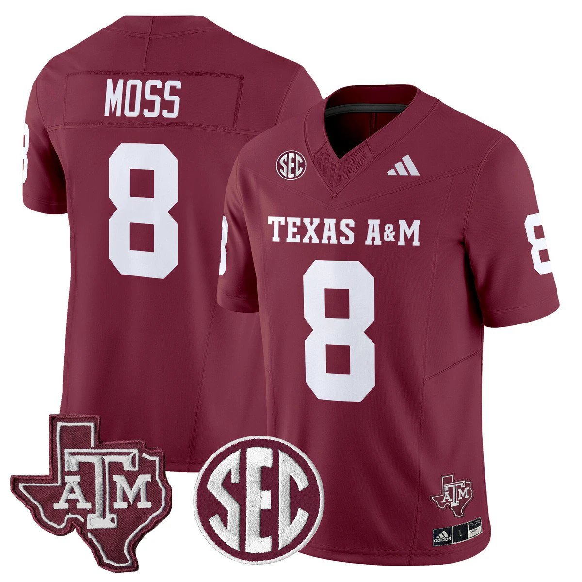Texas A&M Aggies 2025 Vapor Limited Jersey - All Stitched by Texas A&M Aggies