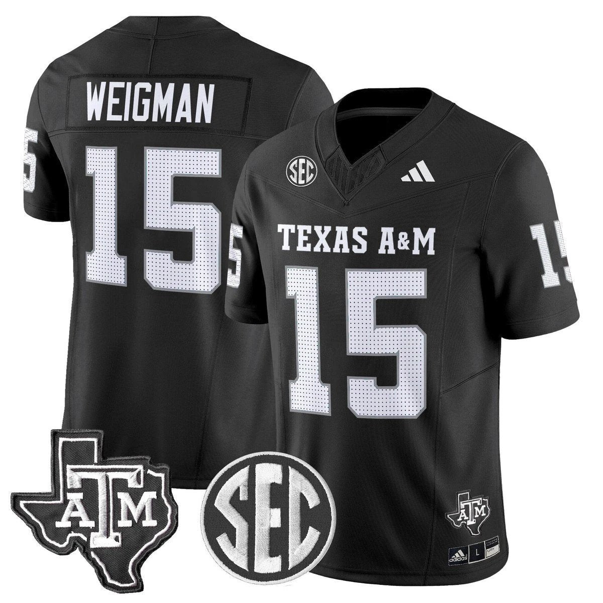 Texas A&M Aggies 2025 Vapor Limited Jersey - All Stitched by Texas A&M Aggies