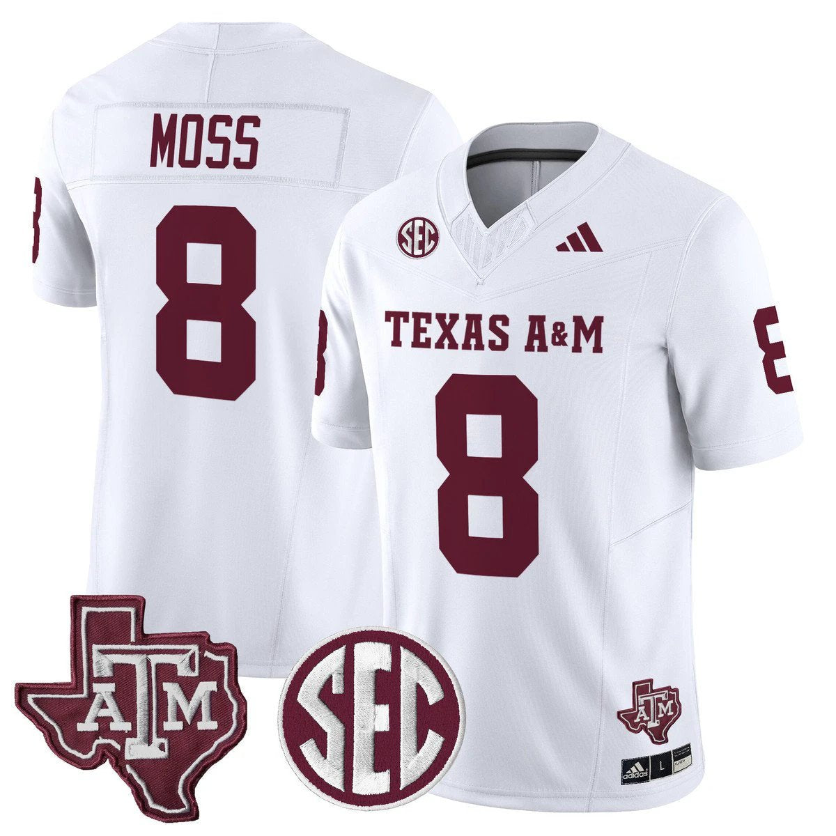 Texas A&M Aggies 2025 Vapor Limited Jersey - All Stitched by Texas A&M Aggies