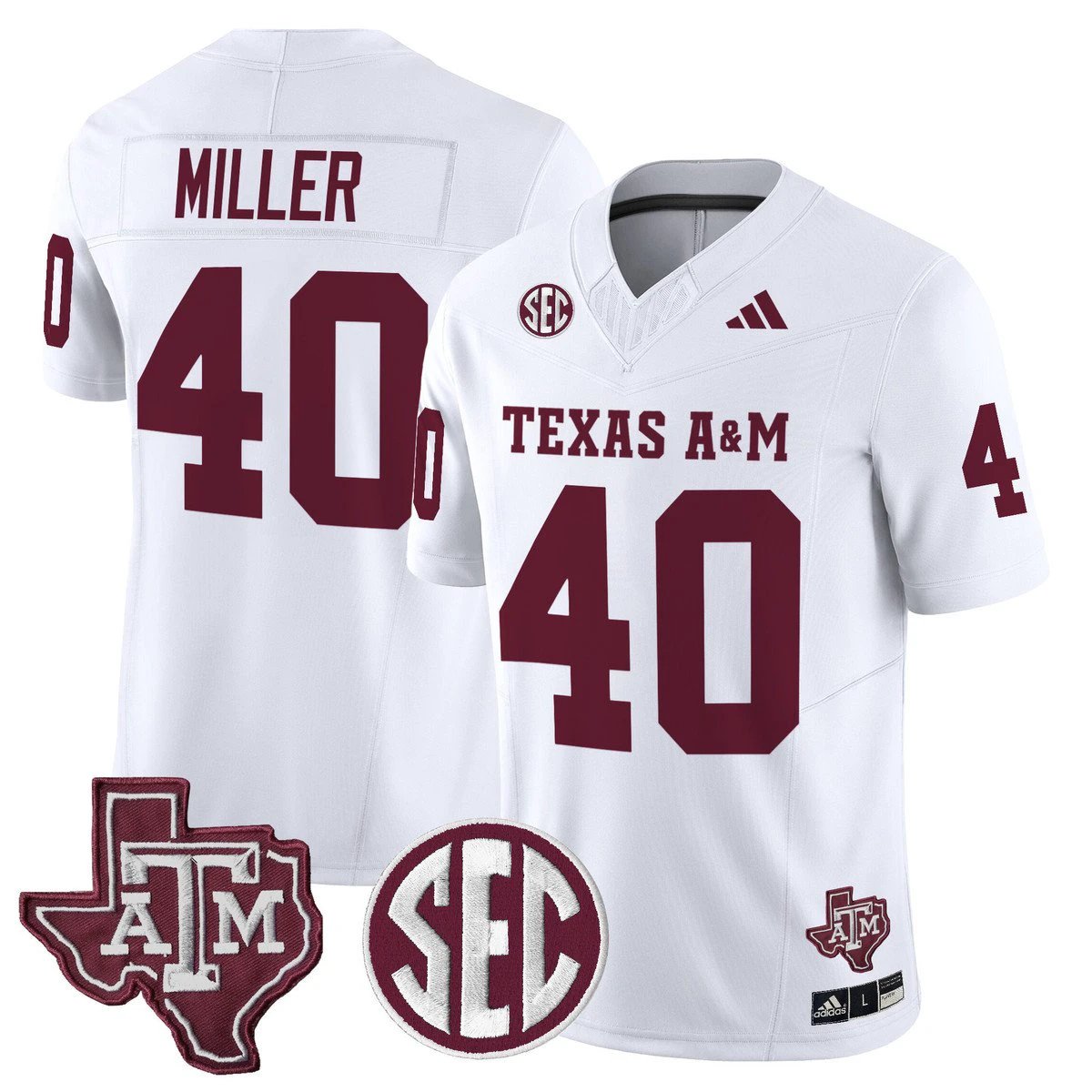 Texas A&M Aggies 2025 Vapor Limited Jersey - All Stitched by Texas A&M Aggies