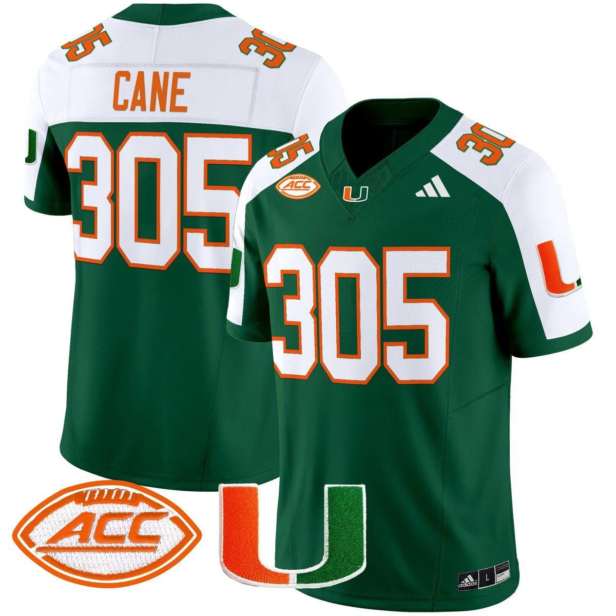 Miami Hurricanes 2025 Vapor Limited Jersey - All Stitched by Miami Hurricanes