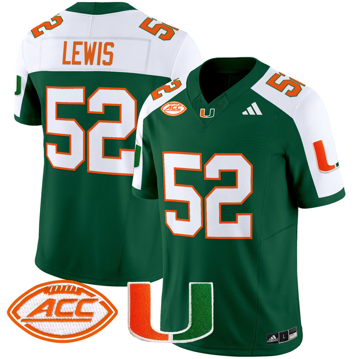 Miami Hurricanes 2025 Vapor Limited Jersey - All Stitched by Miami Hurricanes