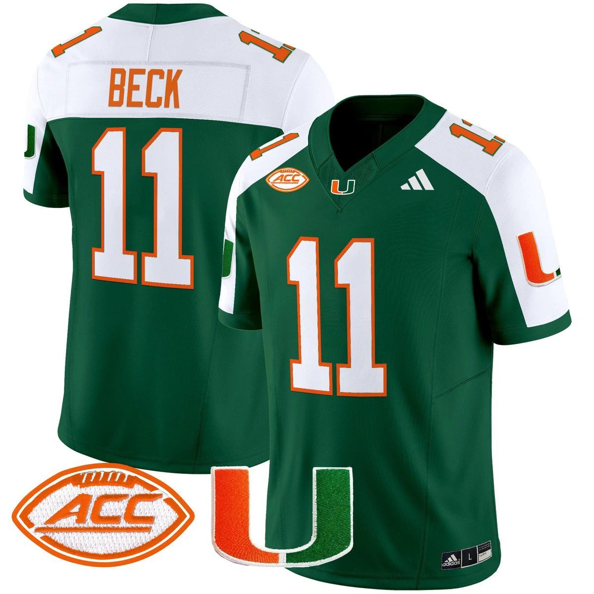 Miami Hurricanes 2025 Vapor Limited Jersey - All Stitched by Miami Hurricanes