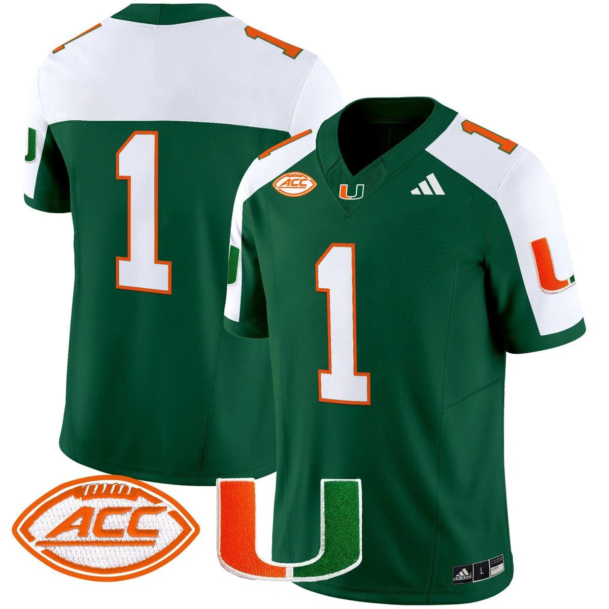 Miami Hurricanes 2025 Vapor Limited Jersey - All Stitched by Miami Hurricanes