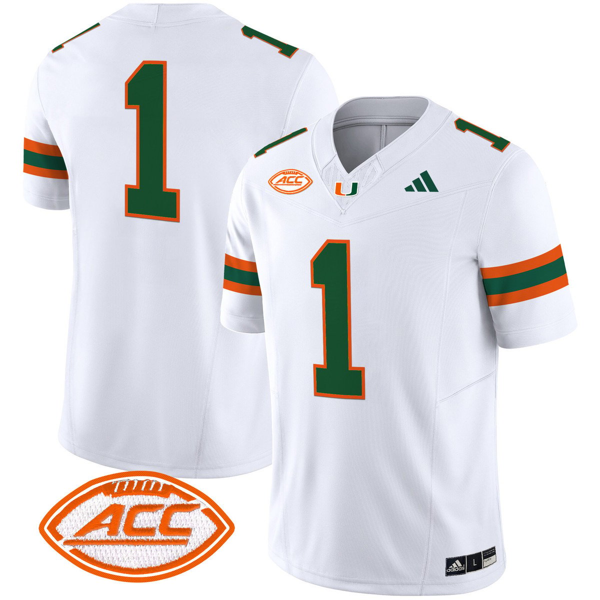 Miami Hurricanes 2025 Vapor Limited Jersey - All Stitched by Miami Hurricanes