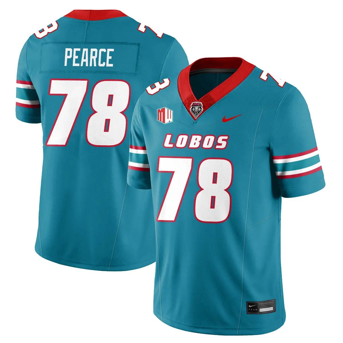 UNM Lobo Football 2025 Jersey by UNM Lobo