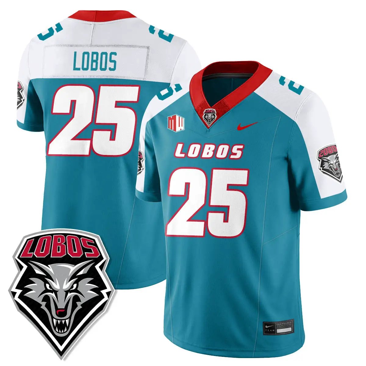 UNM Lobo Football 2025 Jersey by UNM Lobo