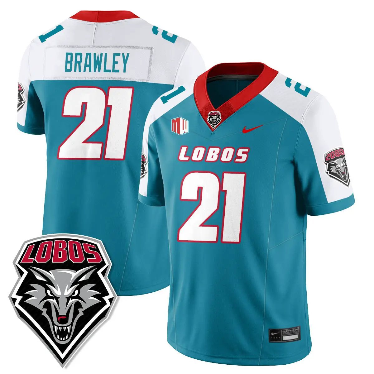 UNM Lobo Football 2025 Jersey by UNM Lobo