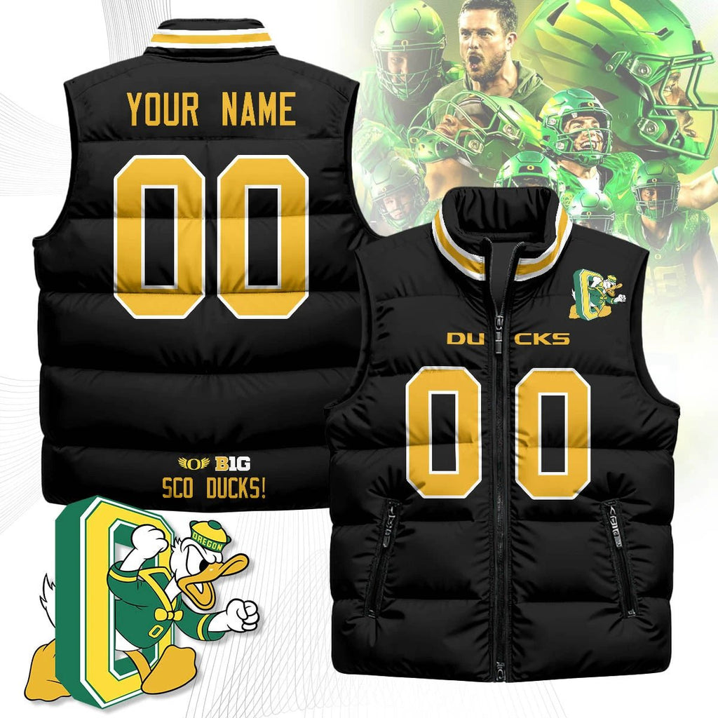 Oregon Ducks Unisex Puffer Vest by Oregon Ducks