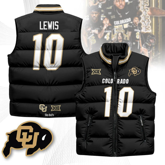 Colorado Buffaloes Unisex Puffer Vest by Colorado Buffaloes