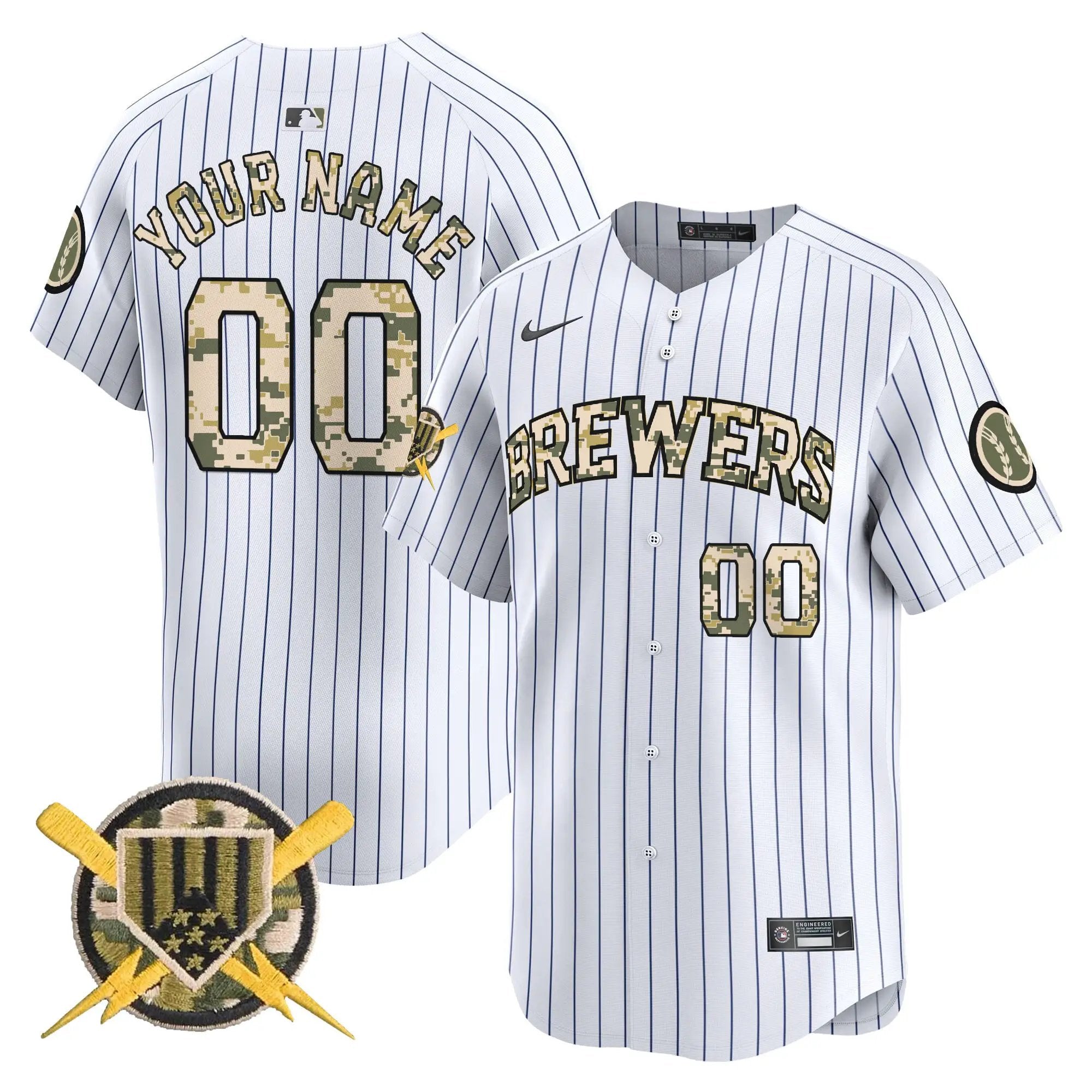 MIL Armed Forces Day Vapor Premier Limited Custom Jersey - All Stitched by Digigearus