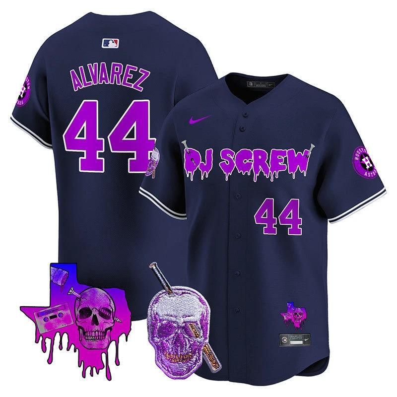 Astros DJ Screw Vapor Premier Limited Jersey - All Stitched by Houston Astros