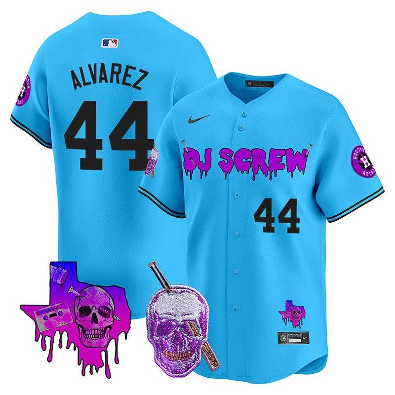 Astros DJ Screw Vapor Premier Limited Jersey - All Stitched by Houston Astros