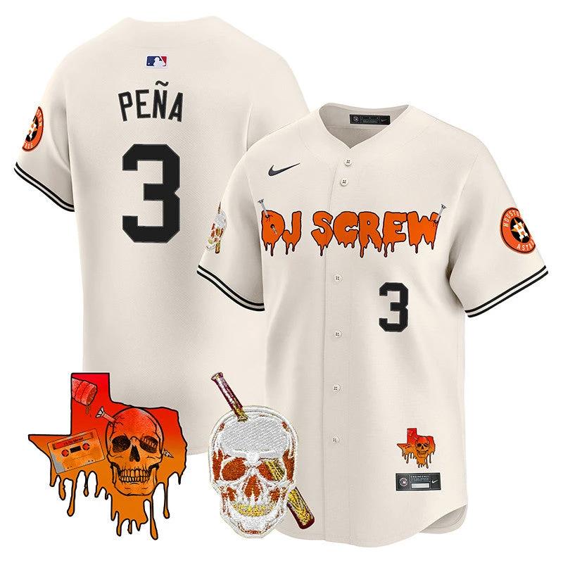 Astros DJ Screw Vapor Premier Limited Jersey V2 - All Stitched by Digigearus