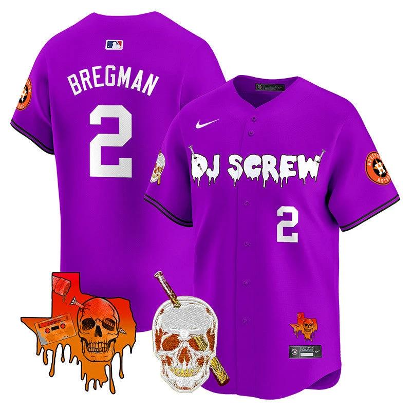 Astros DJ Screw Vapor Premier Limited Jersey V2 - All Stitched by Digigearus