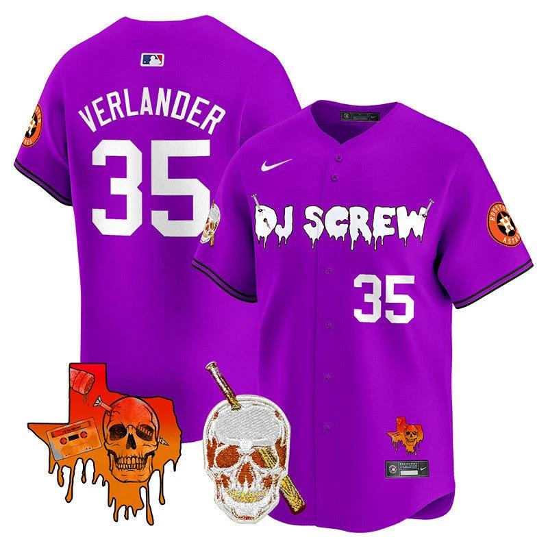 Astros DJ Screw Vapor Premier Limited Jersey V2 - All Stitched by Digigearus