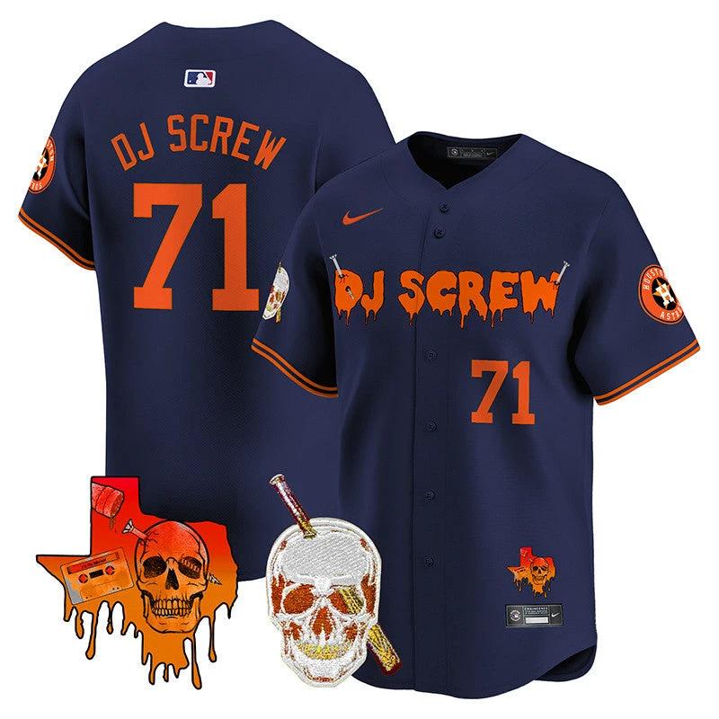 Astros DJ Screw Vapor Premier Limited Jersey V2 - All Stitched by Digigearus