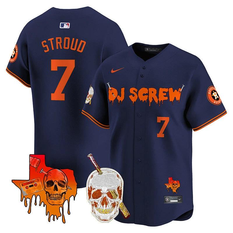 Astros DJ Screw Vapor Premier Limited Jersey V2 - All Stitched by Digigearus