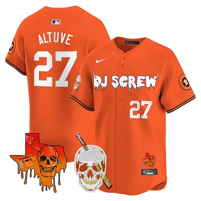 Astros DJ Screw Vapor Premier Limited Jersey V2 - All Stitched by Digigearus