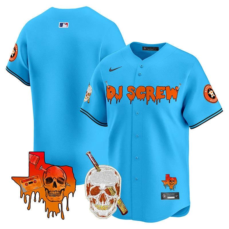 Astros DJ Screw Vapor Premier Limited Jersey V2 - All Stitched by Digigearus