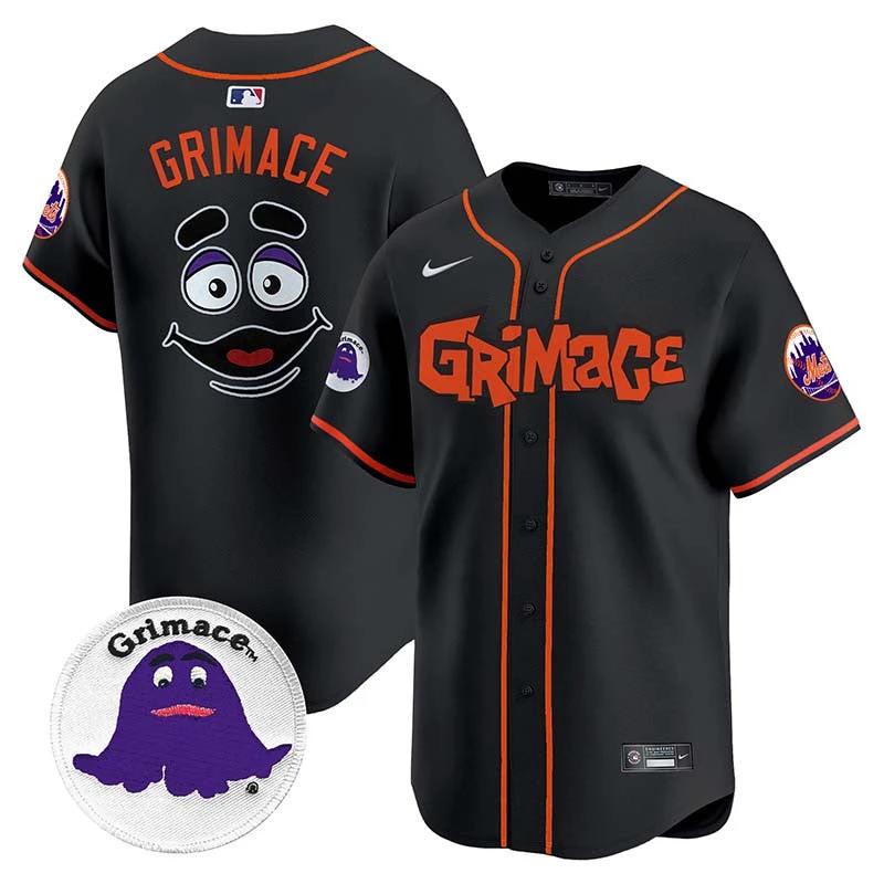 Mets Grimace Vapor Premier Limited Jersey V2 - All Stitched by Digigearus