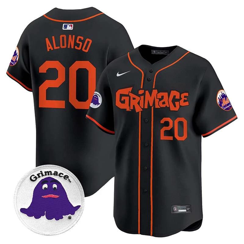 Mets Grimace Vapor Premier Limited Jersey V2 - All Stitched by Digigearus