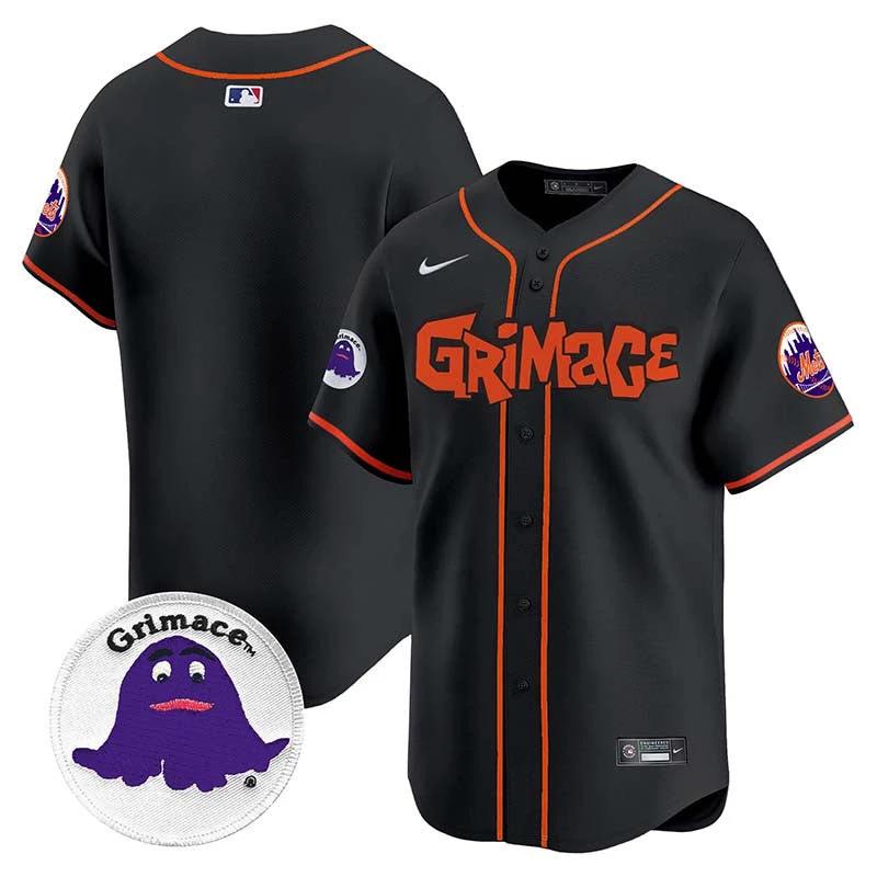 Mets Grimace Vapor Premier Limited Jersey V2 - All Stitched by Digigearus