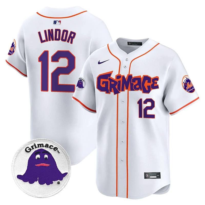 Mets Grimace Vapor Premier Limited Jersey V2 - All Stitched by Digigearus