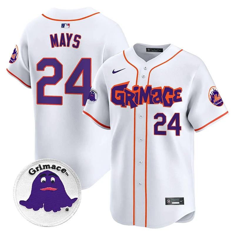 Mets Grimace Vapor Premier Limited Jersey V2 - All Stitched by Digigearus