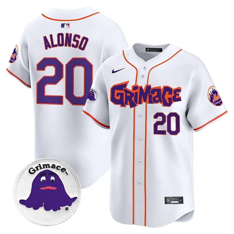Mets Grimace Vapor Premier Limited Jersey V2 - All Stitched by Digigearus