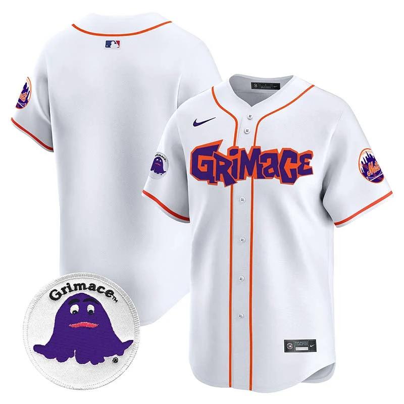 Mets Grimace Vapor Premier Limited Jersey V2 - All Stitched by Digigearus