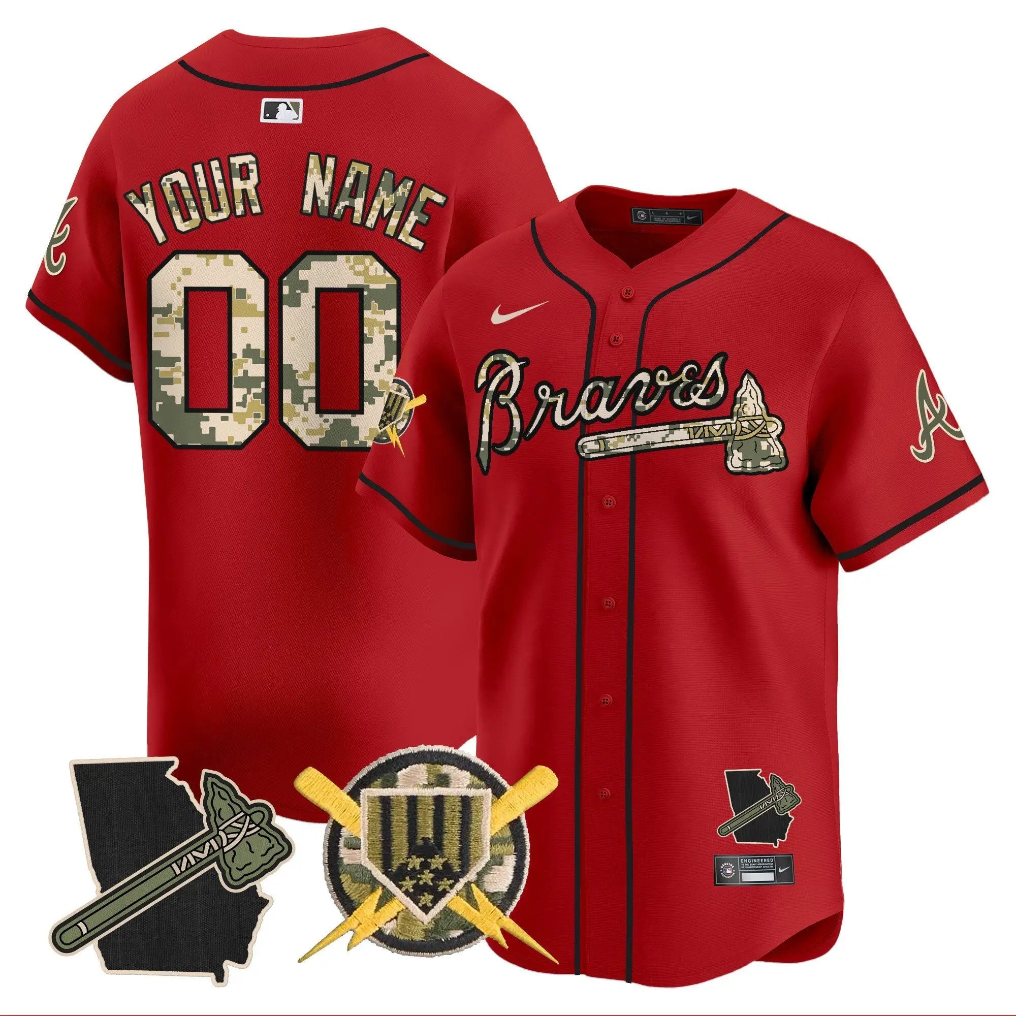 ATL Armed Forces Day Vapor Premier Limited Custom Jersey - All Stitched by Digigearus