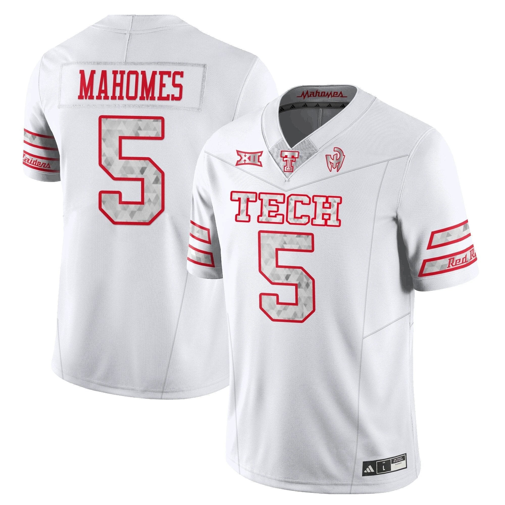 Texas Tech Football “GalvanICED” Jersey - All Stitched by Texas Tech Red Raiders