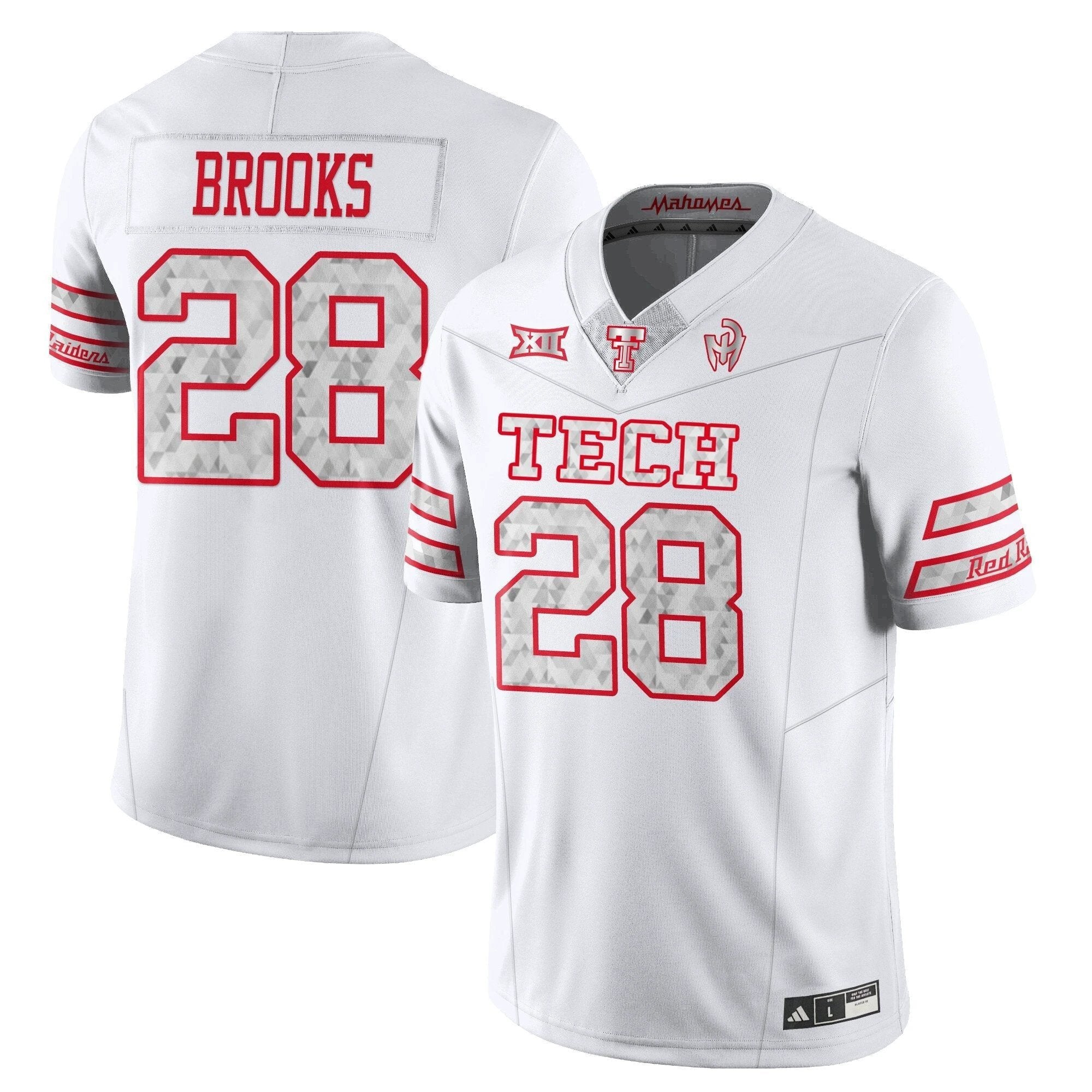 Texas Tech Football “GalvanICED” Jersey - All Stitched by Texas Tech Red Raiders