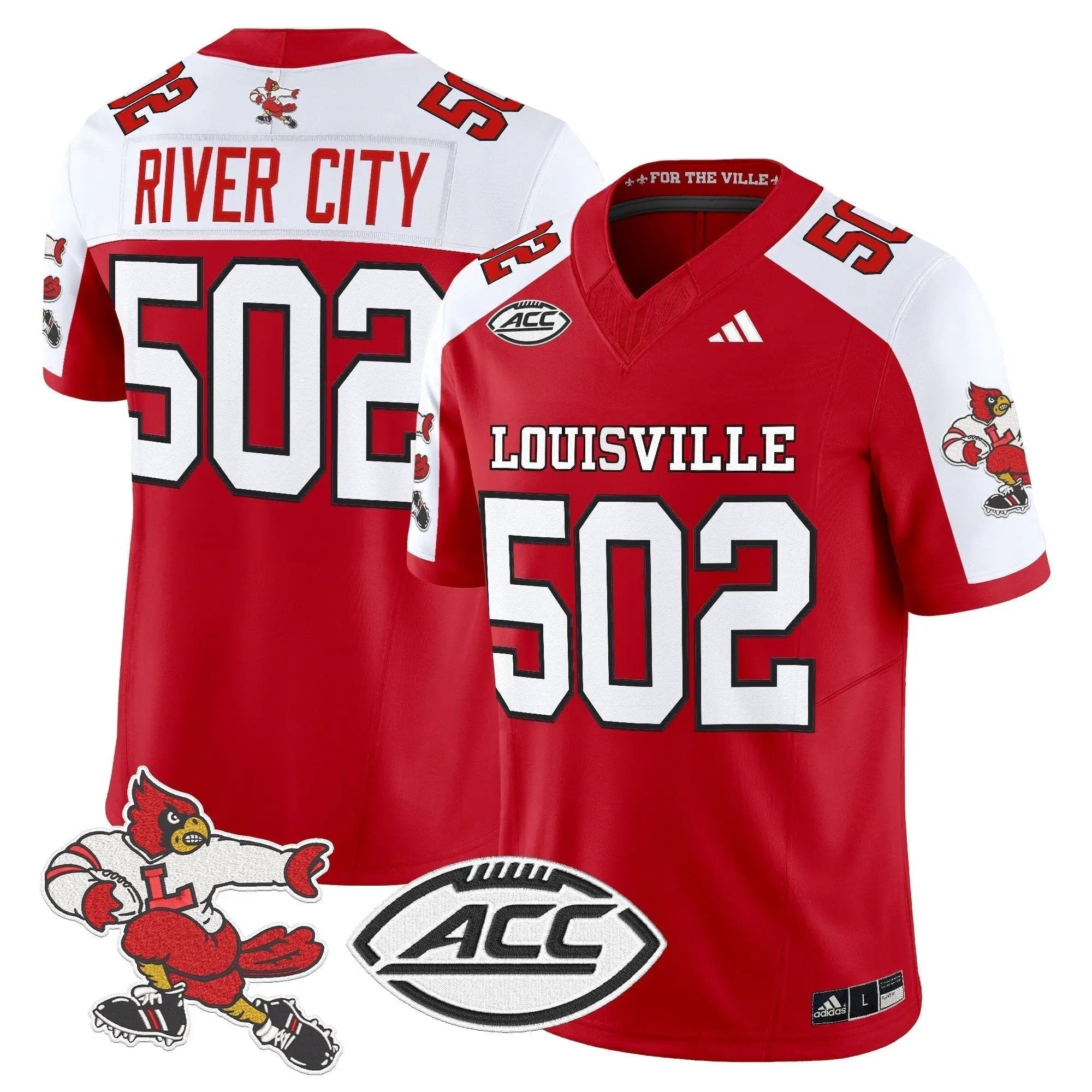 LC '1980s Throwback' Vapor Limited Jersey by Louisville Cardinals
