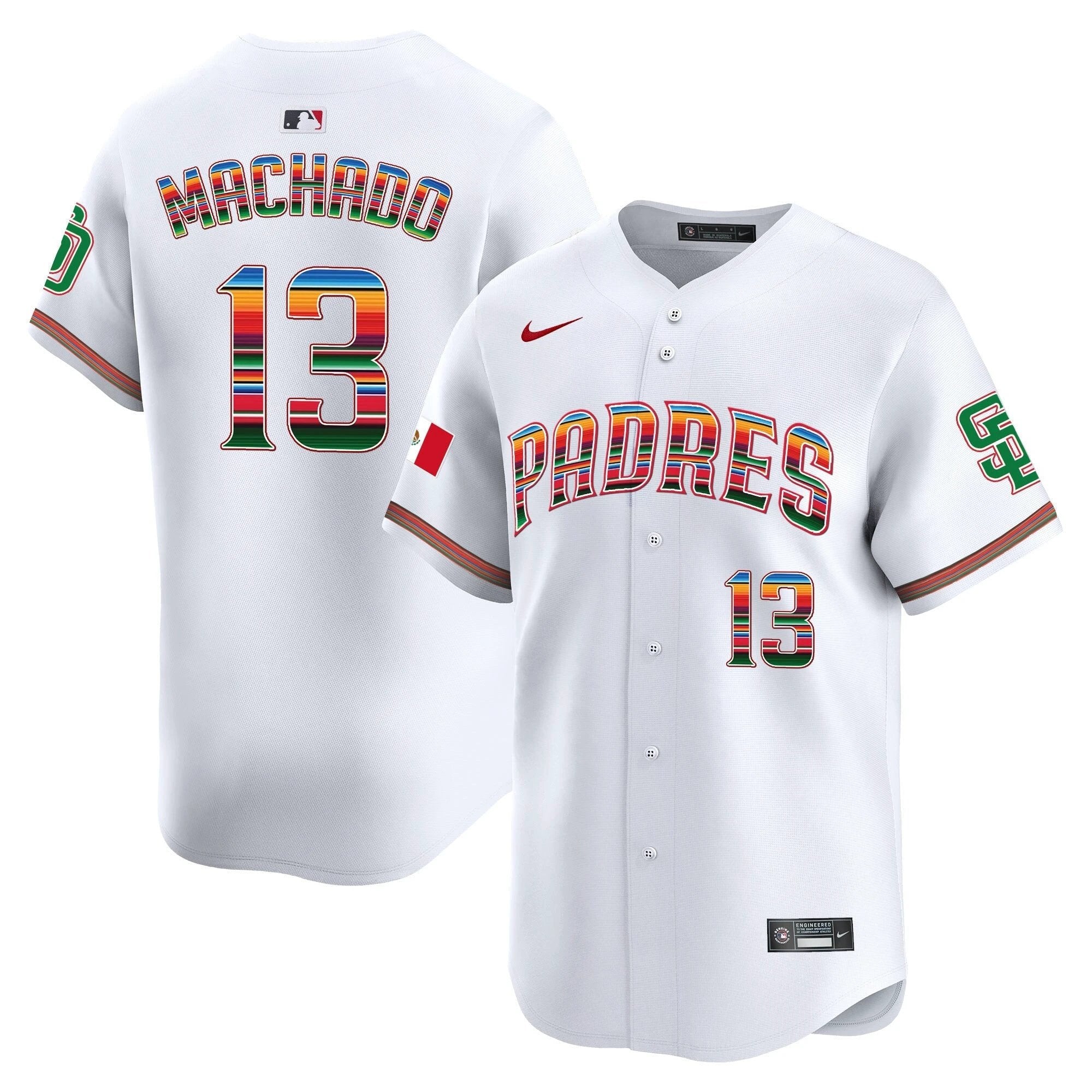 SD Mexico Premier Limited Jersey - All Stitched by Digigearus