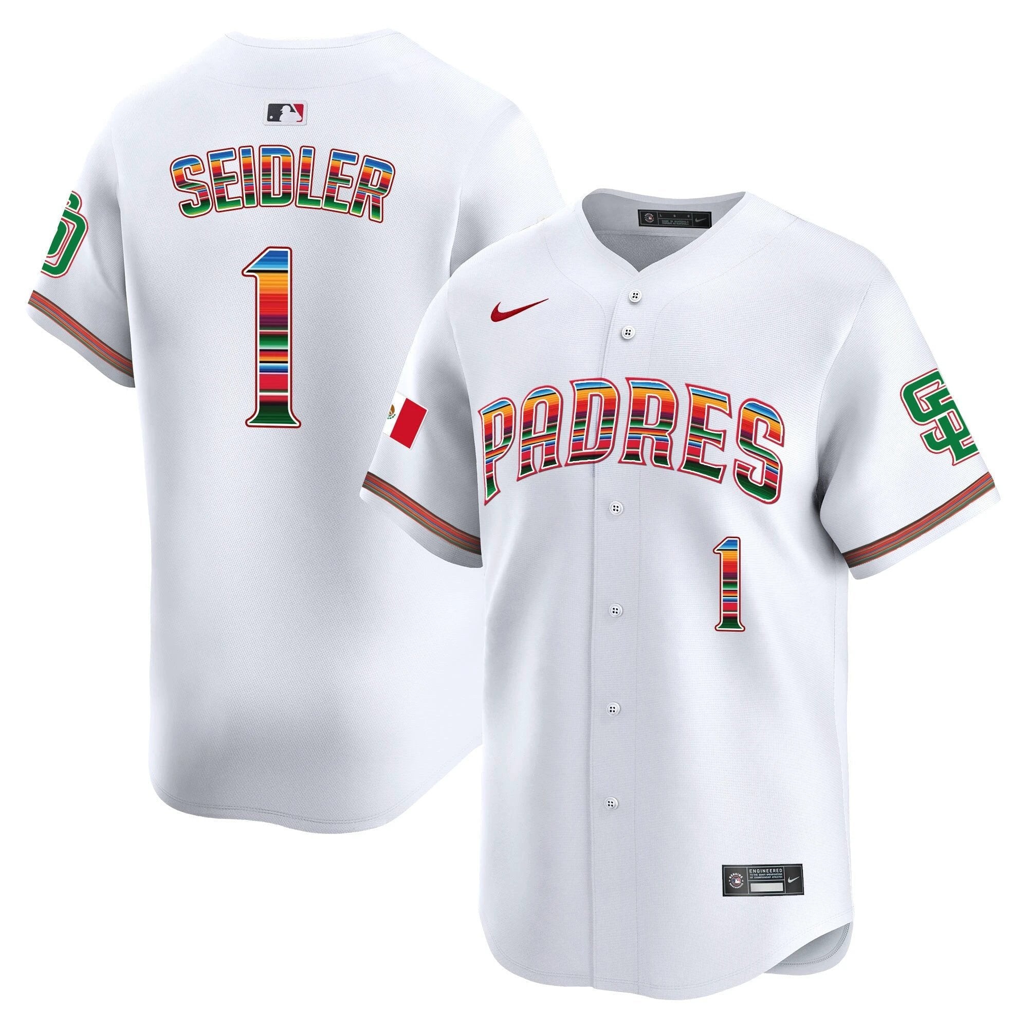 SD Mexico Premier Limited Jersey - All Stitched by Digigearus