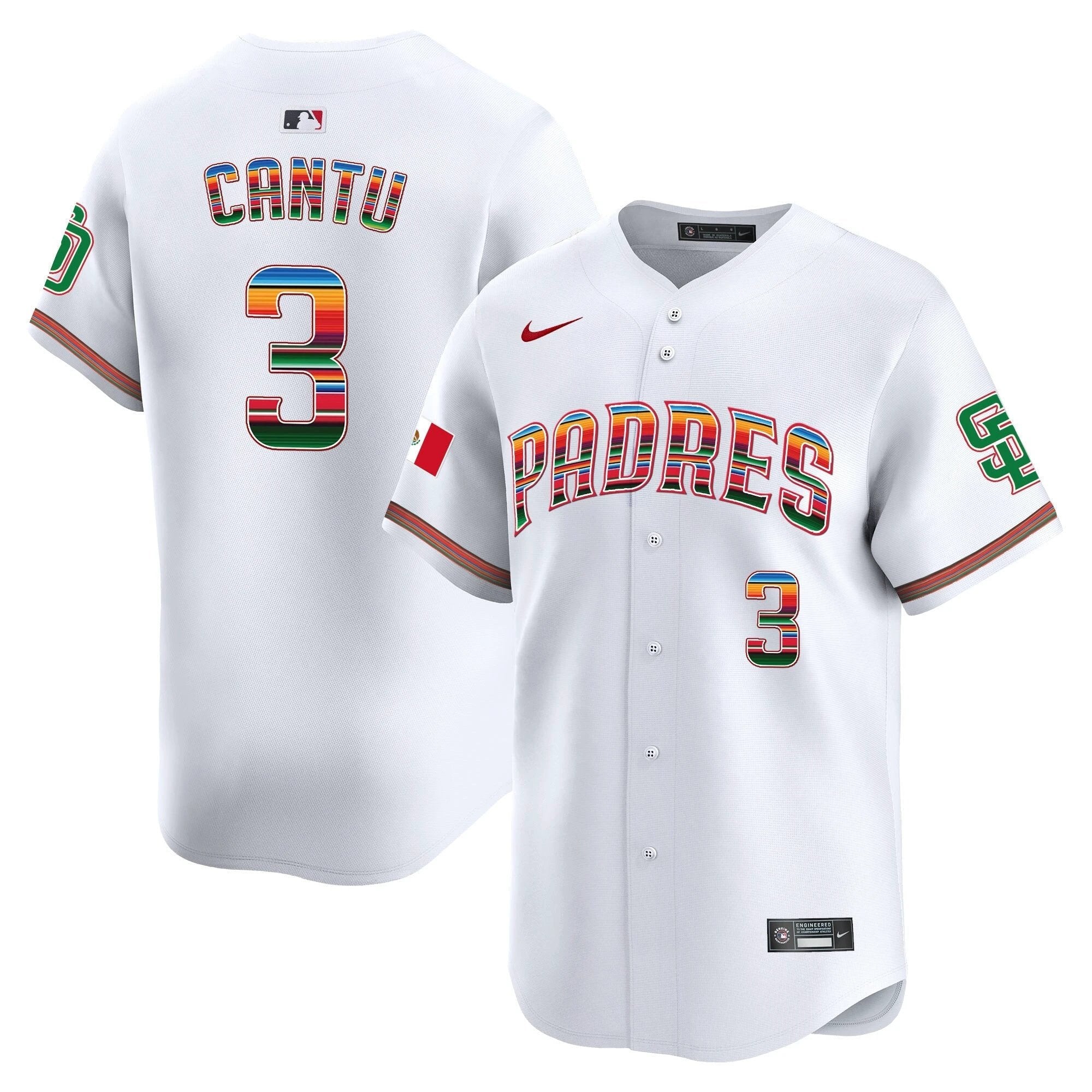 SD Mexico Premier Limited Jersey - All Stitched by Digigearus