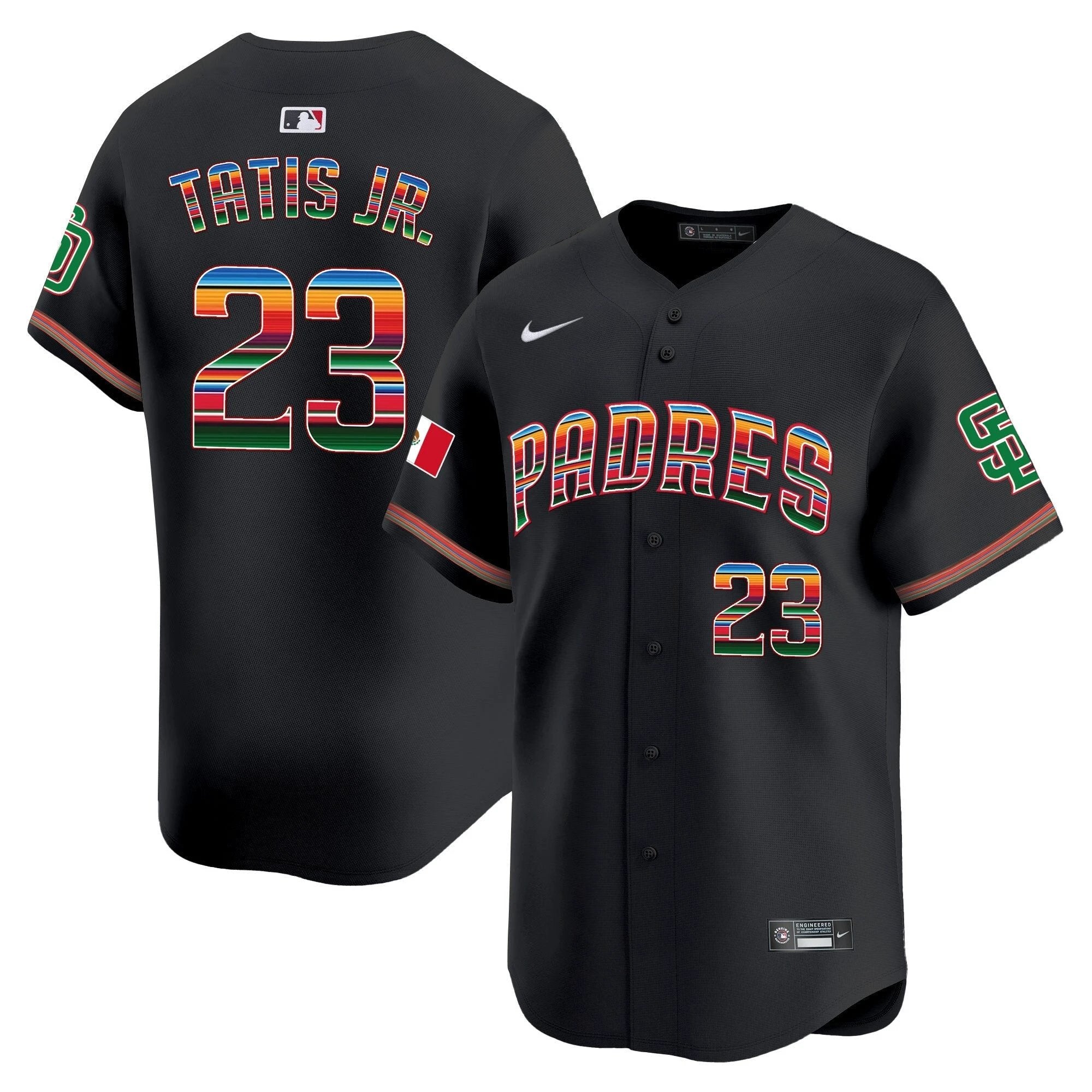 SD Mexico Premier Limited Jersey - All Stitched by Digigearus