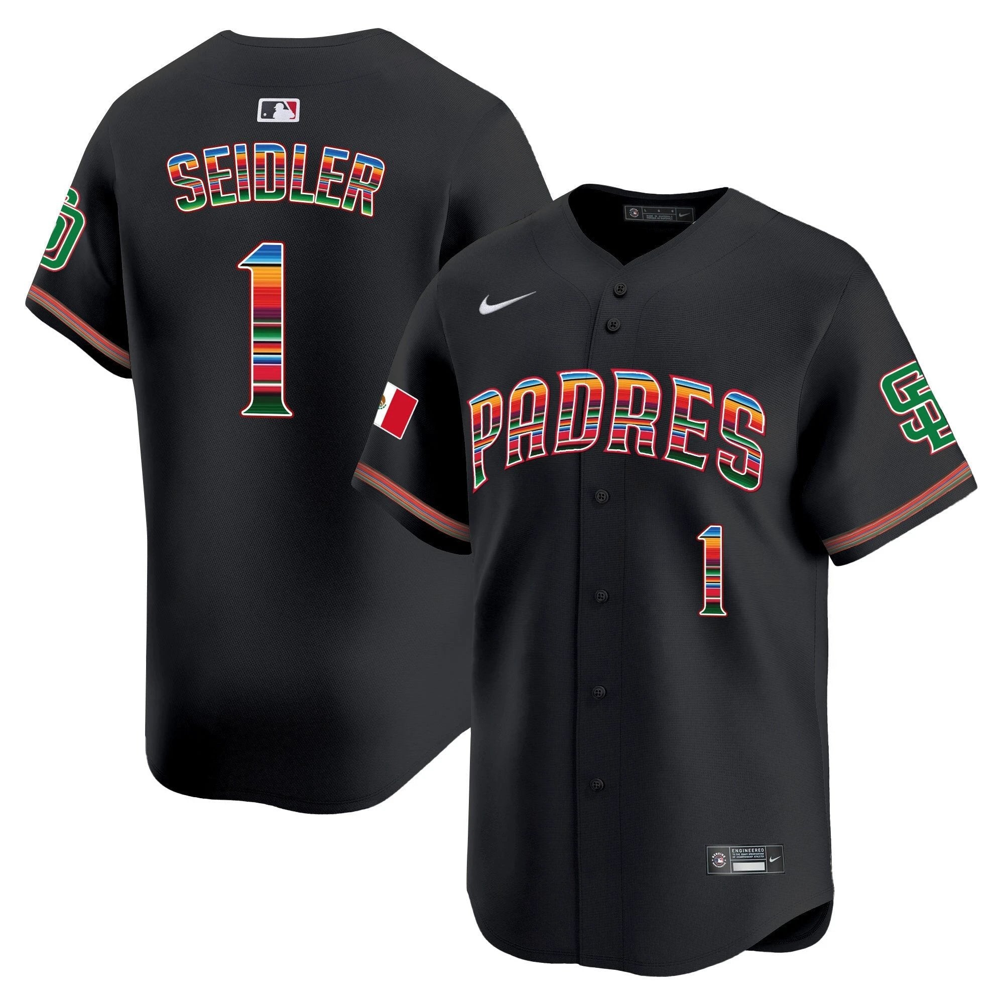 SD Mexico Premier Limited Jersey - All Stitched by Digigearus