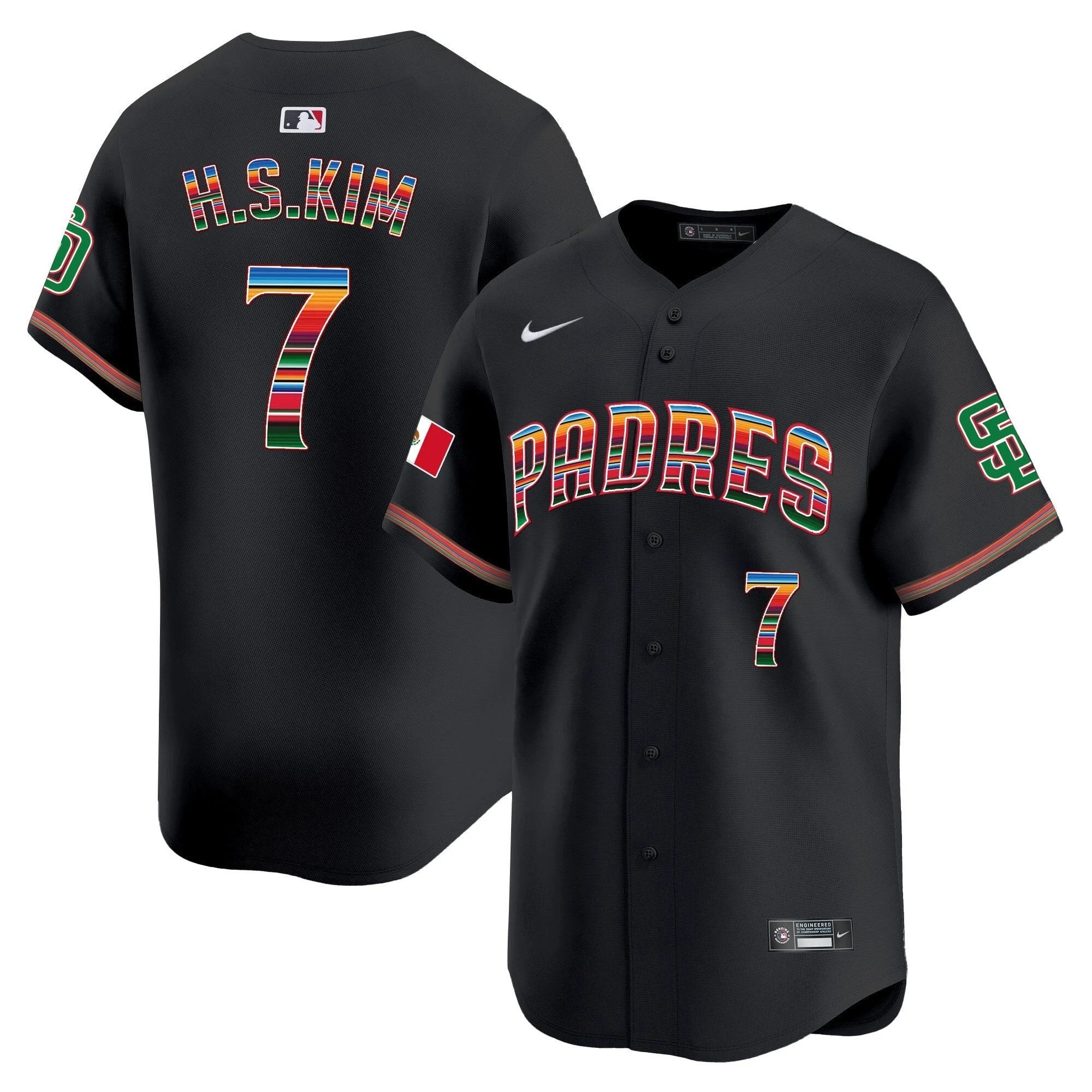 SD Mexico Premier Limited Jersey - All Stitched by Digigearus