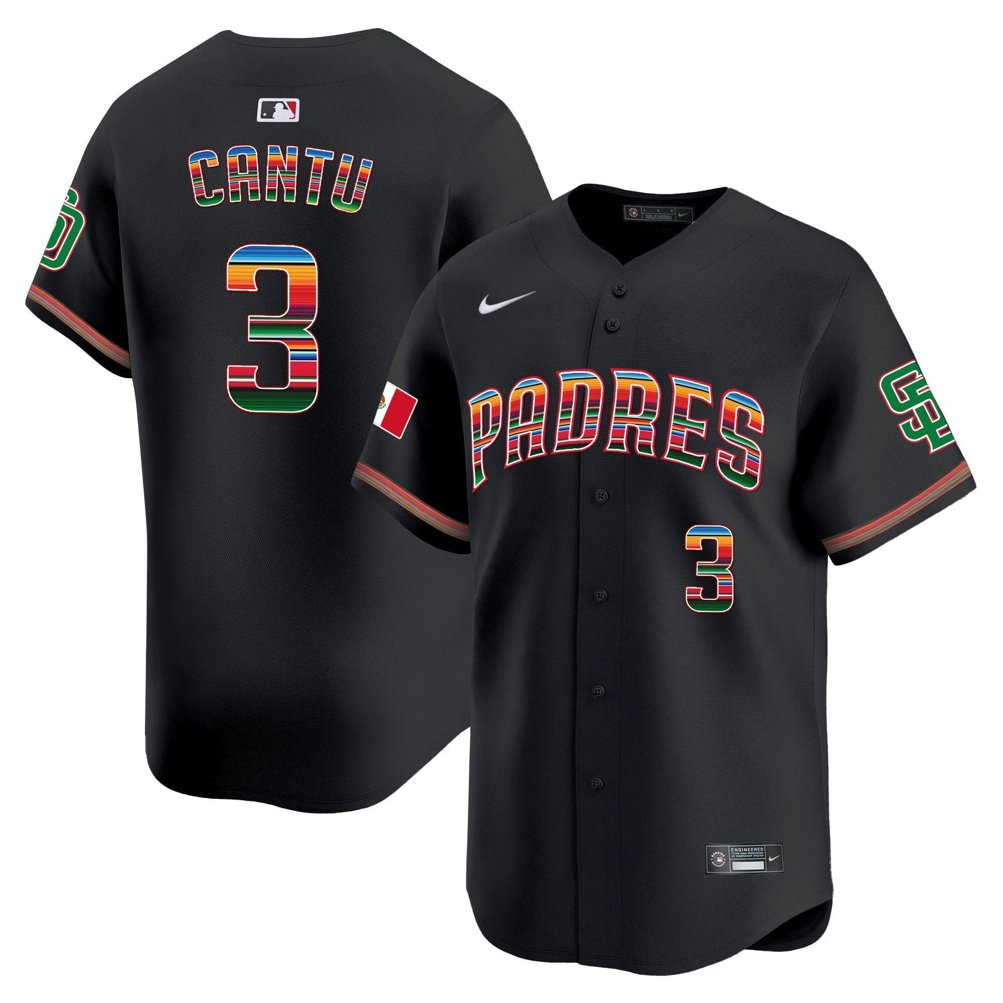 SD Mexico Premier Limited Jersey - All Stitched by Digigearus