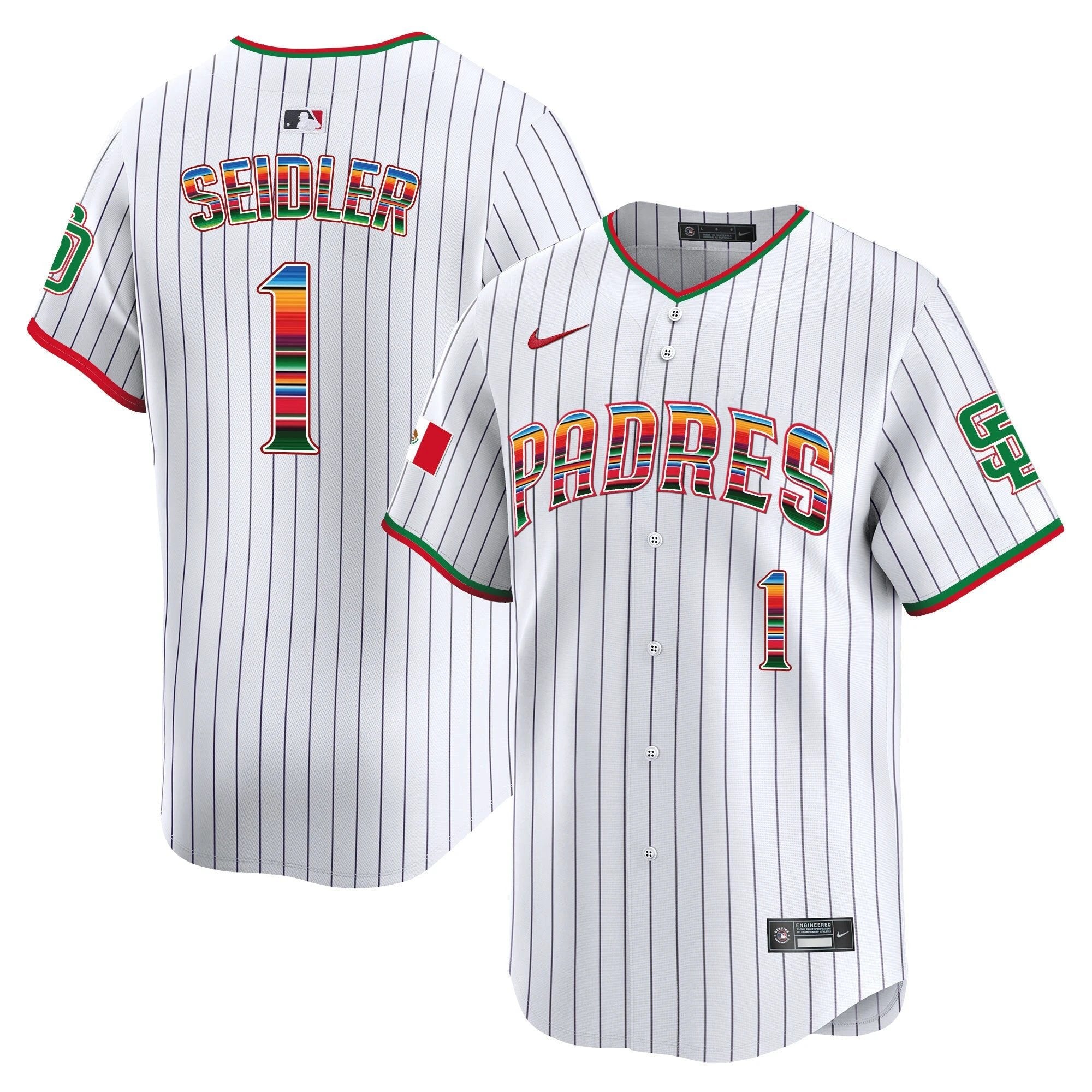 SD Mexico Premier Limited Jersey - All Stitched by Digigearus