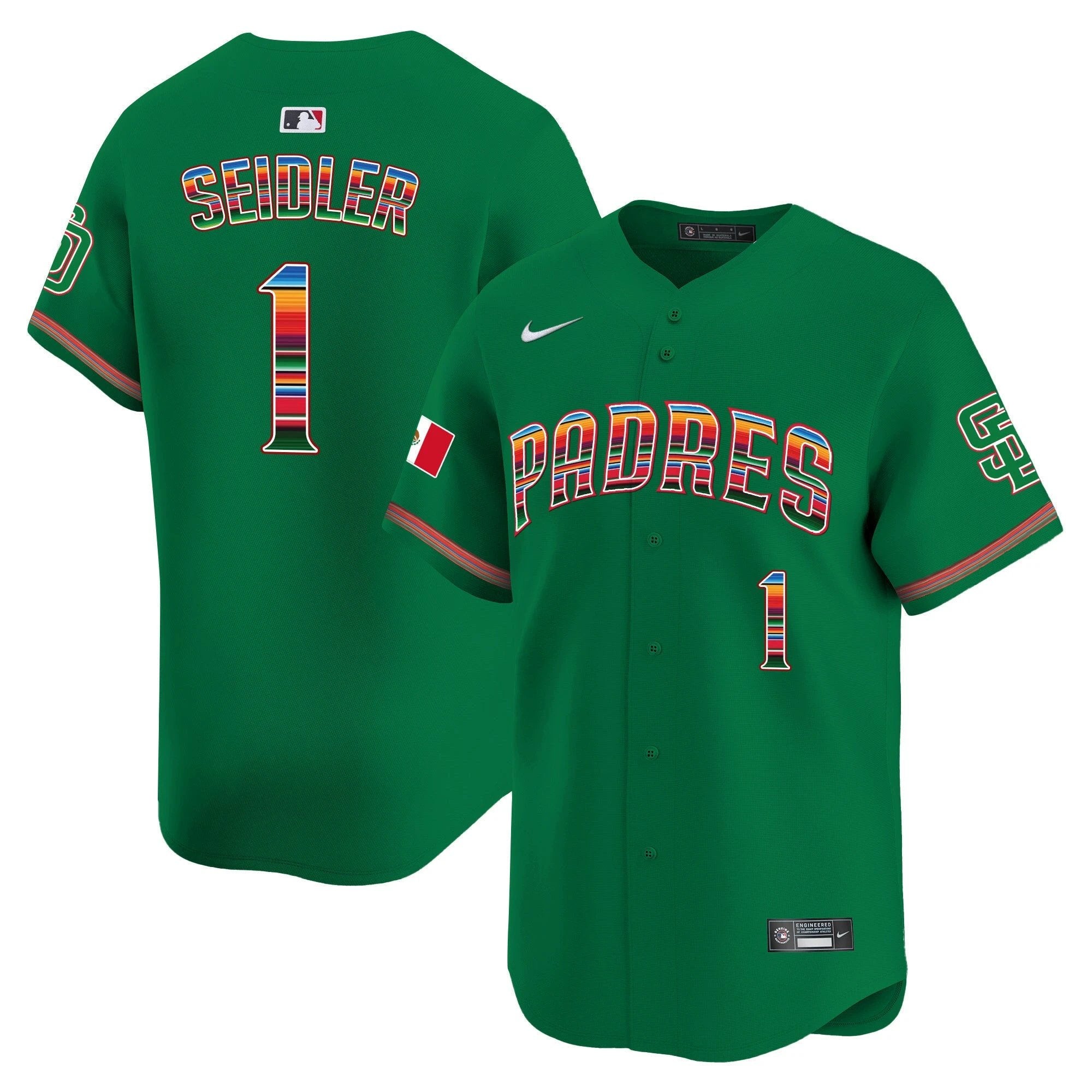 SD Mexico Premier Limited Jersey - All Stitched by Digigearus