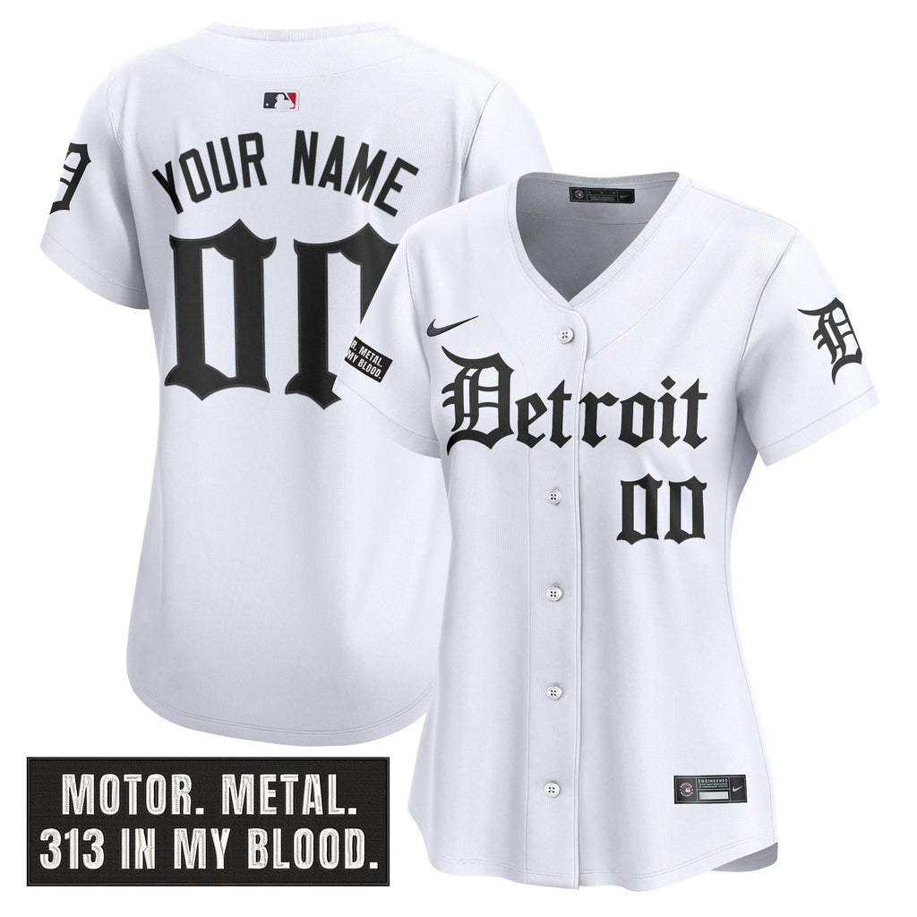 Detroit Tigers Custom Jersey All Stitched by Detroit Tigers